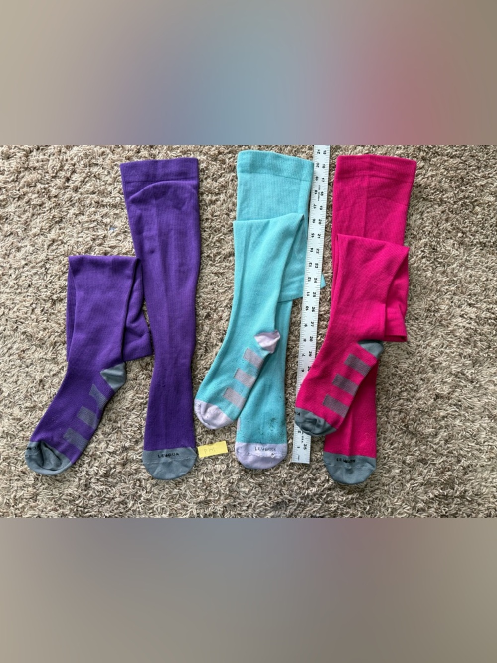 Lot of 3- ladies professional compression socks (9-11)